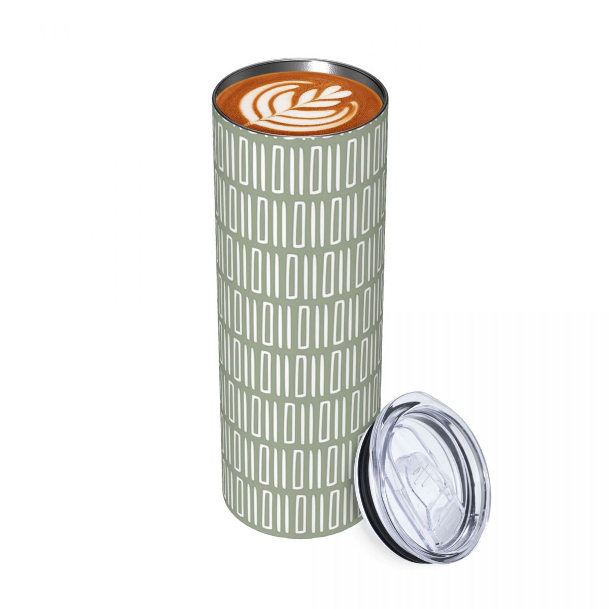 Tumbler 20Oz White - Vaso Térmico de Acero Inoxidable con