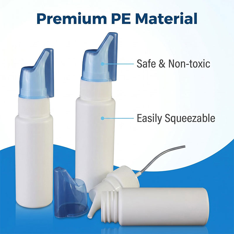 Water Bottle Blank - Irrigador Nasal Portátil de 30ml, 60ml,