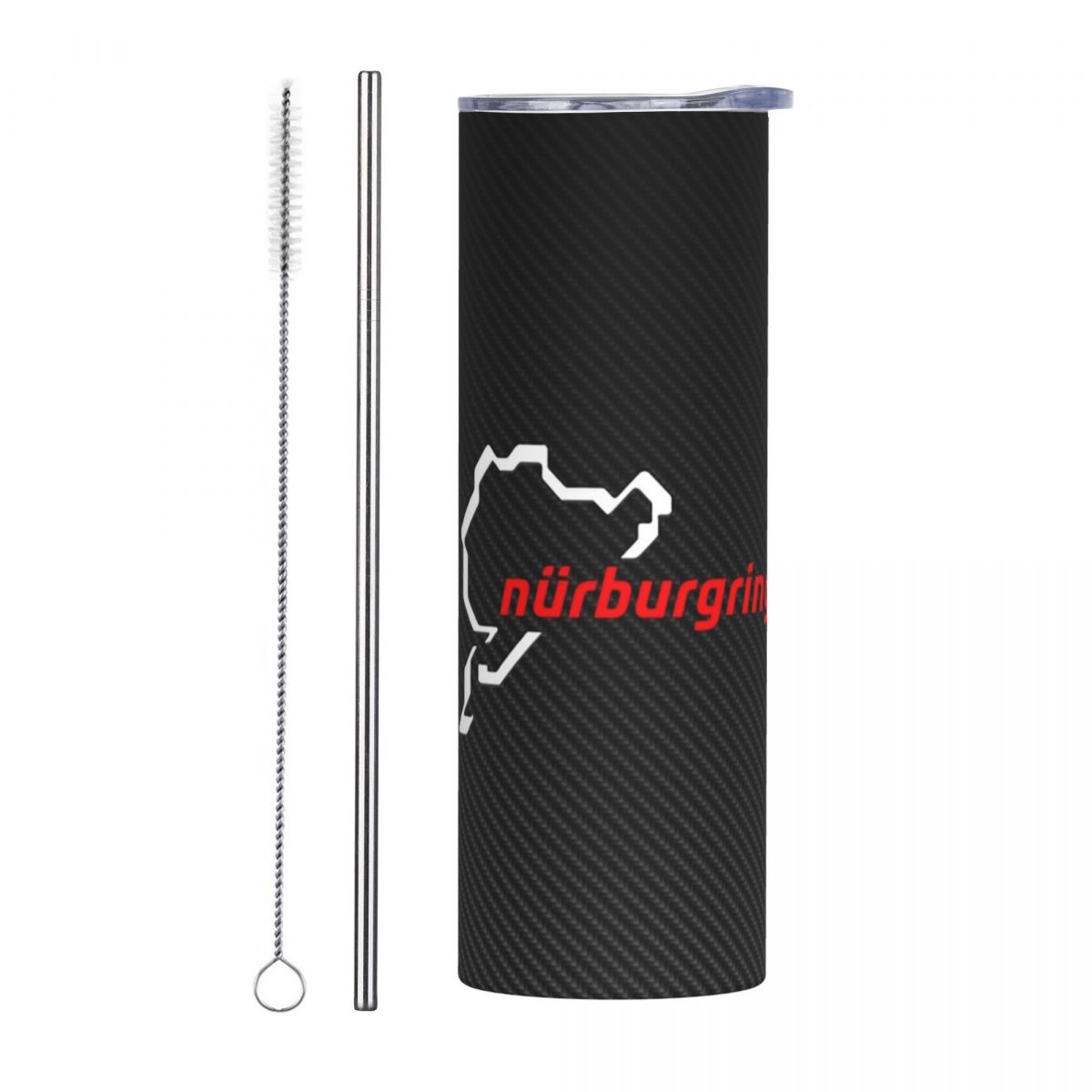 Tumbler 20Oz White - Vaso Térmico Nurburgring de Fibra de