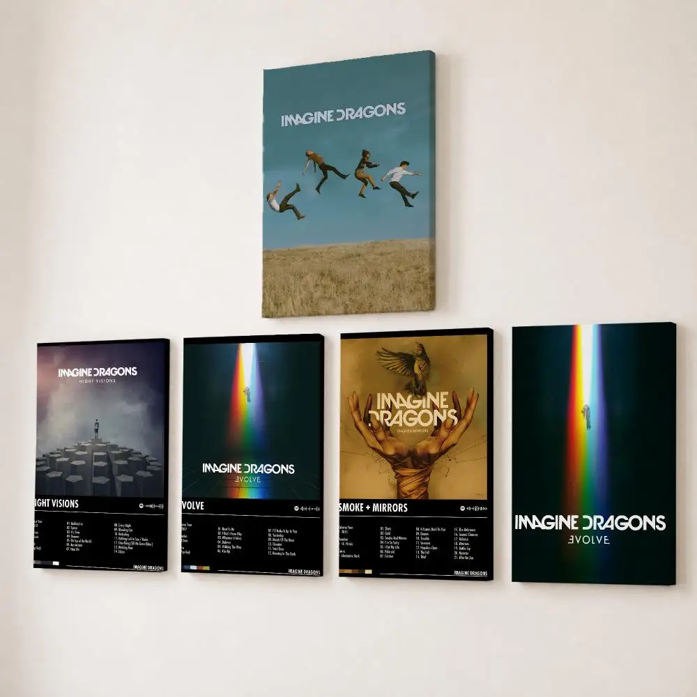 Canvas Wrap Ready - Cuadro de la banda de rock